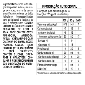 Tablete laCreme de Chocolate Zero Lactose 100g