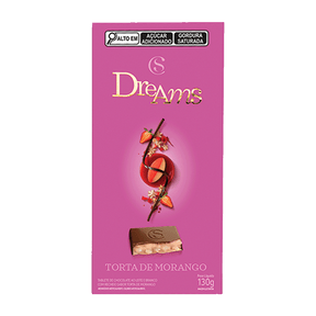 Tablete Dreams Torta de Morango 130g