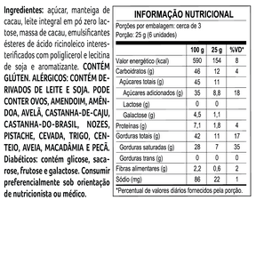 Tablete Miau Bless Zero Lactose ao Leite 70g