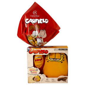 Ovo de Páscoa ao Leite Almofada com Tapa-Olho Garfield 170g